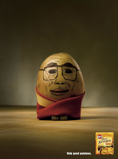创意土豆广告创意设计