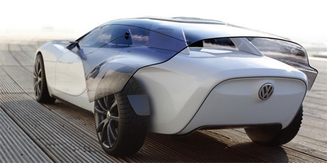 大众和Marc创意，Kirsch合作创意设计的概念车Viseo