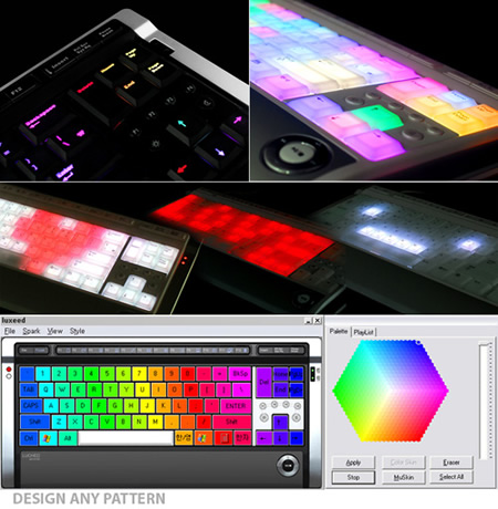 创意LED发光键盘创意设计