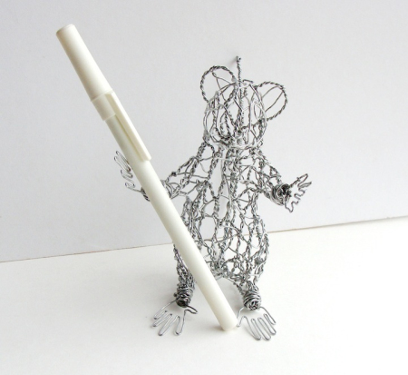 栩栩如生铁丝动物模型创意设计