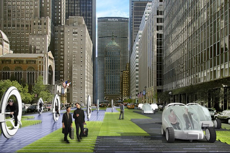 2030年未来城市交通构想创意设计