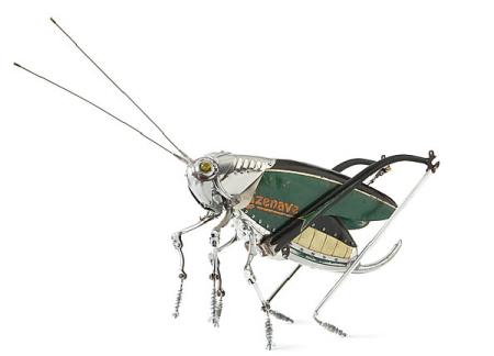 逼真机械昆虫创意设计