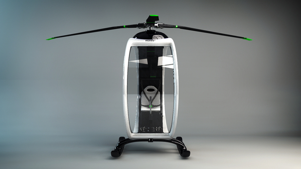 超酷0℃概念直升机创意设计