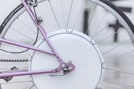 智能自行车电动后轮创意设计