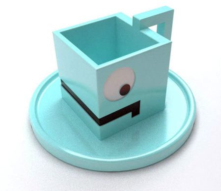 “机械小人”茶具系列创意设计