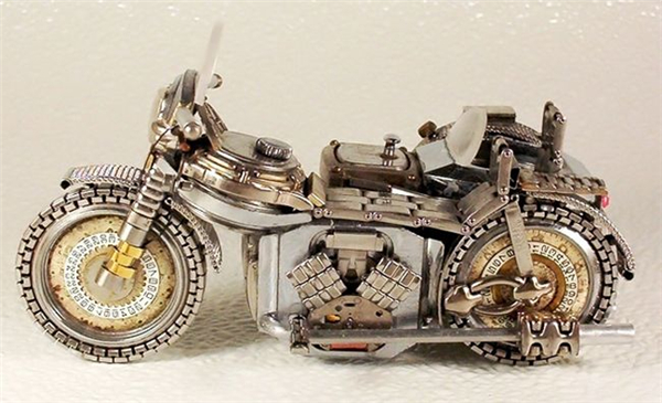 创意手表再生摩托车创意设计