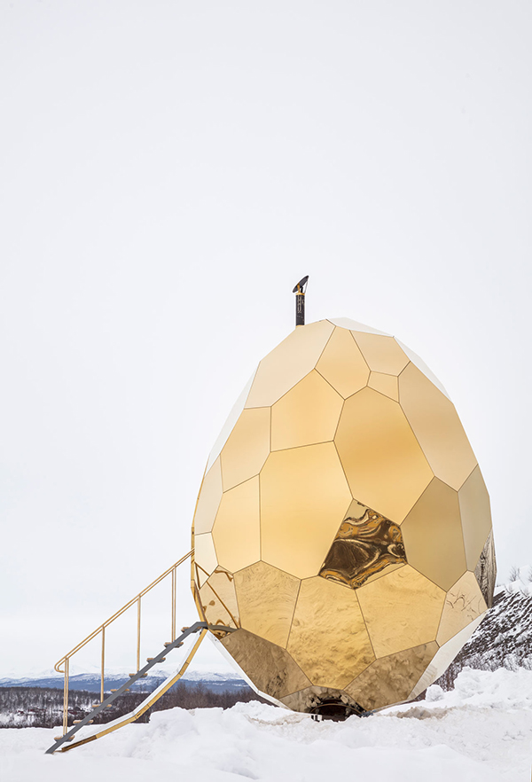 在「太阳蛋」里蒸桑拿是一种什么样的体验？创意设计