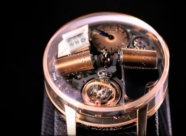 全球限量18杖售价200万的八音盒手表创意设计创意，内置微缩小剧场