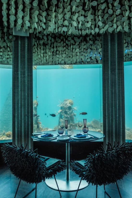 马尔代夫水中餐厅创意设计