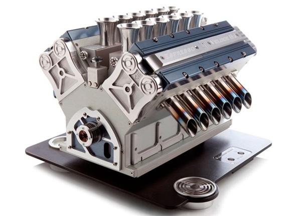 超霸气V12引擎咖啡机创意设计