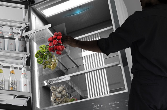 带真空封装功能的冰柜创意设计