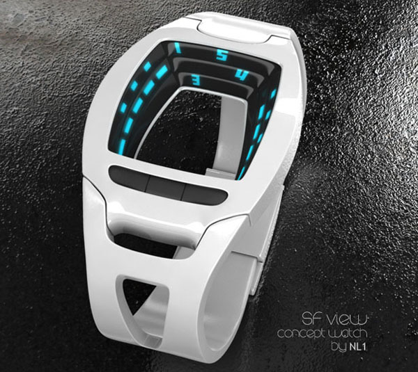 SF概念科幻手表创意设计