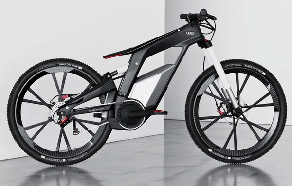 奥迪碳纤维自行车创意设计