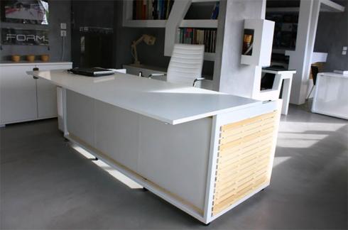 办公睡觉二合一的Nap Desk办公桌创意设计