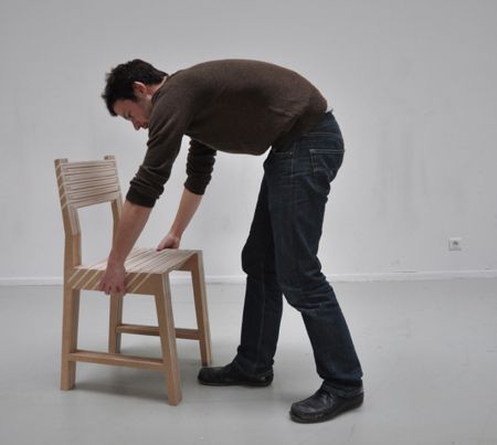 三合一交错椅创意设计