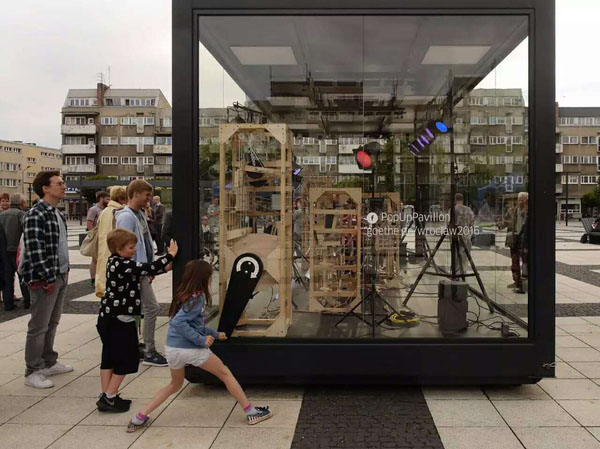 德国广场的超巨型音乐盒创意设计
