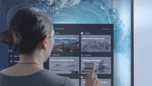 微软发布Surface创意，Hub，2，重新定义未来办公场景创意设计