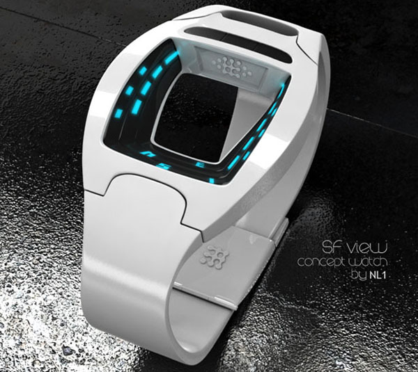 SF概念科幻手表创意设计