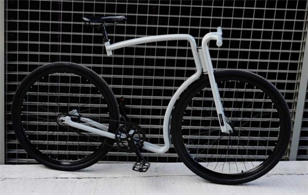 极简主义钢架自行车创意设计