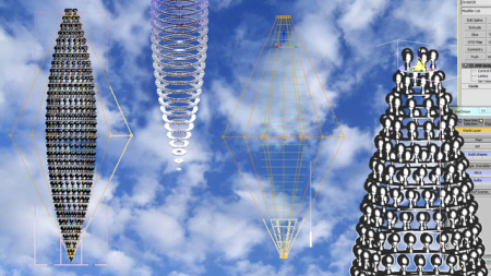 世界上最大的太阳能“吊灯”创意设计