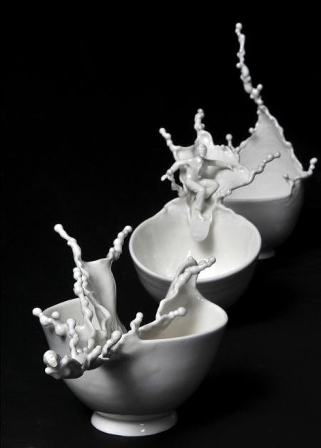 生动的陶瓷雕塑艺术创意设计