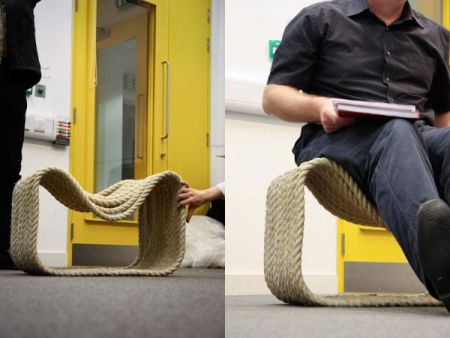麻绳小凳创意设计