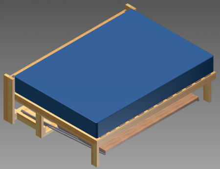 节省空间的折叠床与桌创意设计