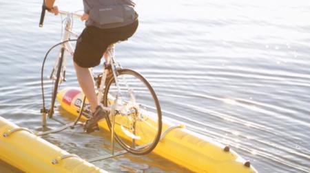 单车水上漂创意设计