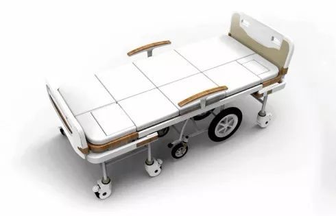 可以分离出一张轮椅的病床创意设计