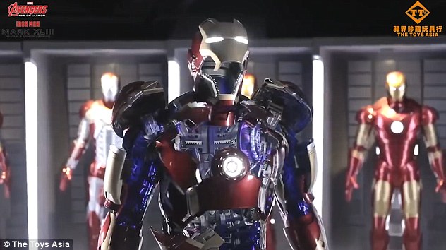 漫威官方正版钢铁侠可穿戴盔甲面世，售价250万人民币！