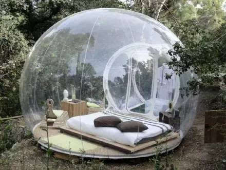 全透明气泡帐篷创意设计