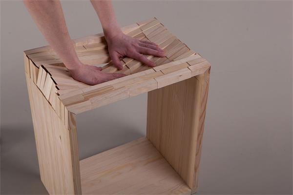 软硬兼备的木凳子创意设计