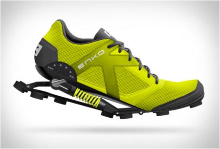 带缓冲系统的跑步鞋创意，Enko创意设计