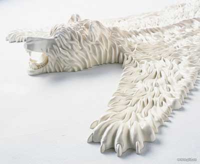“熊皮”地毯创意设计