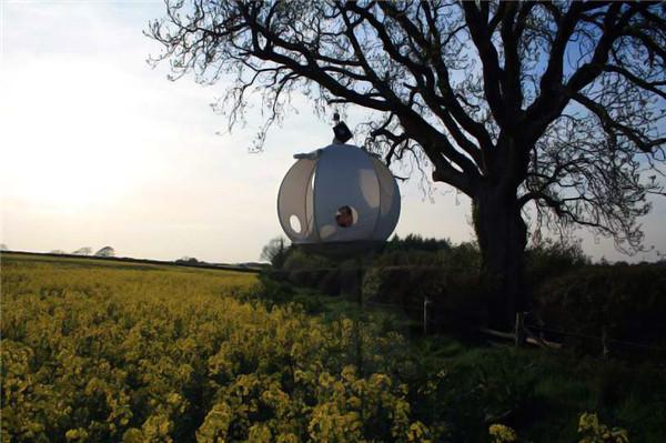 球形悬挂式帐篷创意设计