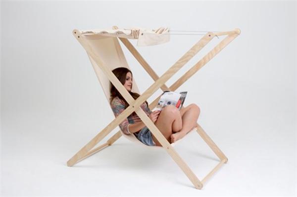 节省空间的户外躺椅创意设计