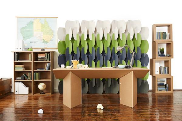 环保、结实、方便的硬纸板家具创意设计