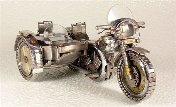 创意手表再生摩托车创意设计