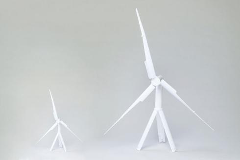迷你风力发电机Trinity创意设计