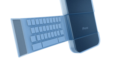 带实体键盘的IPhone手机套创意设计
