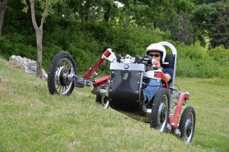 电动四驱越野车创意，Swincar，E-Spider创意设计