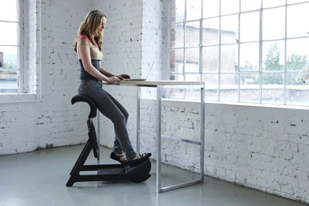 让你坐得健康的站立式座椅创意设计