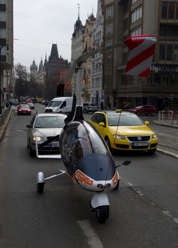GyroDrive全球第一辆合法的飞行汽车创意设计