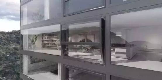 新型落地窗系统创意设计，让你同时拥有落地窗与阳台