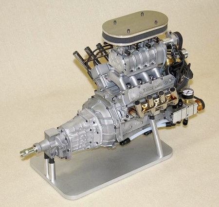 最小的V8引擎模型创意设计